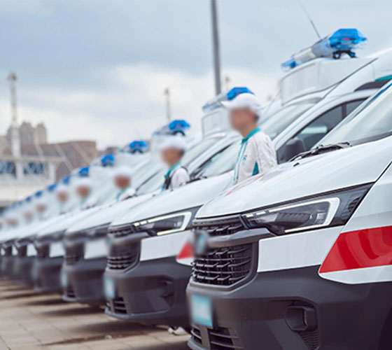 腾冲市服务车队展示